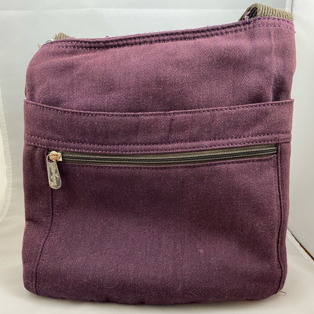 Thirty One purple cross body purse